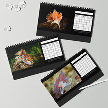 Load image into Gallery viewer, Blank Monthly Nudibranchs from Around the World 12 Month Table/Desk Calendar
