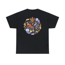 Load image into Gallery viewer, I LOVE NUDIS™ Watercolor Ocean Creatures 100% Cotton Tee