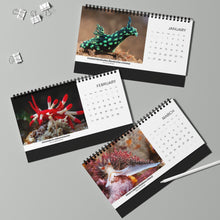 画像をギャラリービューアに読み込む, 2025 XXX Nudibranch Table/Desktop Monthly Calendar
