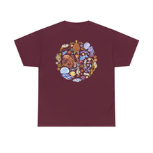 Load image into Gallery viewer, I LOVE NUDIS™ Watercolor Ocean Creatures 100% Cotton Tee