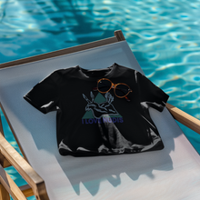 画像をギャラリービューアに読み込む, I LOVE NUDIS™ Nudibranch Flowy Crop Top - Black