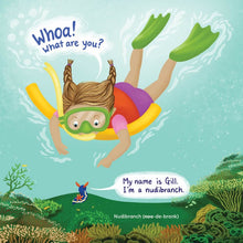 Load image into Gallery viewer, Nudi Gill: Poison Powerhouse of the Sea Nudibranch Children's Book