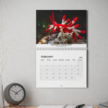 Load image into Gallery viewer, 2025 XXX Nudibranch Wall Monthly Calendar