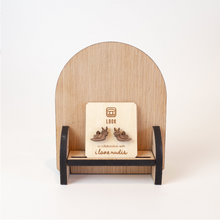 Load image into Gallery viewer, Wood Nudibranch Earring Studs | Collaboration with LookbyLindsay | Anna's Chromodoris and Hooded Nudibranch