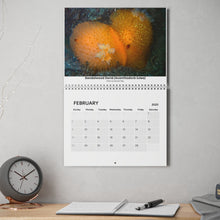 Load image into Gallery viewer, 2025 PNW XXX Nudibranch Wall Monthly Calendar