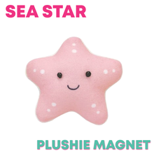 Load image into Gallery viewer, Sea Star Ocean Creature Plushie Magnets
