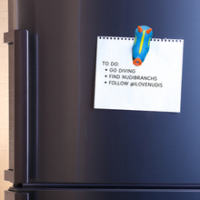 Load image into Gallery viewer, Anna's Magnificent Sea Slug (Chromodoris annae) Magnet