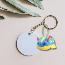 Load image into Gallery viewer, Nudibranch Plushie Keychain