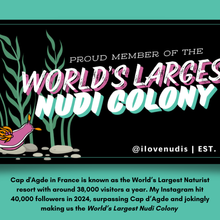 画像をギャラリービューアに読み込む, Proud Member of the World's Largest Nudibranch Colony - Waterproof & Weather-Resistent Bumper, Circle, Oval Stickers