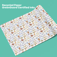 Load image into Gallery viewer, Watercolor Ocean Creatures Recycled Gift Wrapping Paper