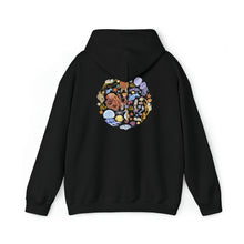 Load image into Gallery viewer, I LOVE NUDIS™ Watercolor Ocean Creatures Hooded Sweatshirt