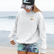 Load image into Gallery viewer, I LOVE NUDIS™ Watercolor Ocean Creatures Hooded Sweatshirt