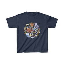 Load image into Gallery viewer, I LOVE NUDIS™ Watercolor Ocean Creatures 100% Cotton Kids Tee