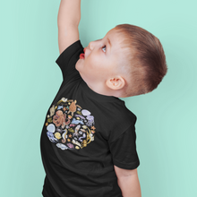 Load image into Gallery viewer, I LOVE NUDIS™ Watercolor Ocean Creatures 100% Cotton Kids Tee