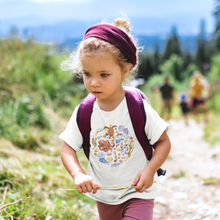 Load image into Gallery viewer, I LOVE NUDIS™ Watercolor Ocean Creatures 100% Cotton Kids Tee