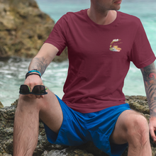 Load image into Gallery viewer, I LOVE NUDIS™ Watercolor Ocean Creatures 100% Cotton Tee