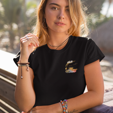 Load image into Gallery viewer, I LOVE NUDIS™ Watercolor Ocean Creatures 100% Cotton Tee