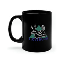 Load image into Gallery viewer, I LOVE NUDIS™ Nudibranch Ceramic Mug Black