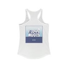 Load image into Gallery viewer, I LOVE NUDIS™ Limited Edition 70s Summer Vibe Women's Ideal Racerback Tank
