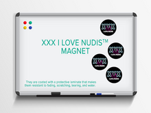 Load image into Gallery viewer, XXX I LOVE NUDIS Magnets