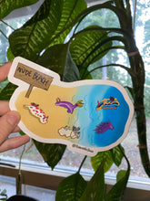 Load image into Gallery viewer, Nude Beach Nudibranch Stickers
