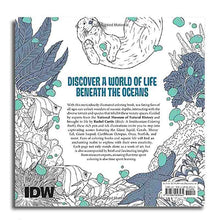 Load image into Gallery viewer, Sea Creatures: A Smithsonian Institute Coloring Book Back Cover