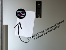 Load image into Gallery viewer, XXX I LOVE NUDIS Nudibranch Fridge Magnet