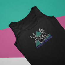 画像をギャラリービューアに読み込む, Black I LOVE NUDIS Nudibranch Tank Top
