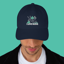 画像をギャラリービューアに読み込む, I LOVE NUDIS™ Nudibranch Dad Hat - Navy Blue