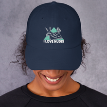 画像をギャラリービューアに読み込む, I LOVE NUDIS™ Nudibranch Dad Hat - Navy Blue