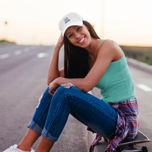 画像をギャラリービューアに読み込む, I LOVE NUDIS™ White Dad Hat on Model