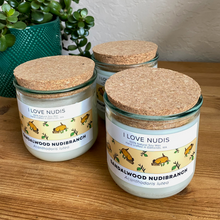 Load image into Gallery viewer, Sandalwood Nudibranch Candle in Recycled Glass