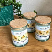 Load image into Gallery viewer, Sandalwood Nudibranch Candle in Recycled Glass