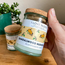 Load image into Gallery viewer, Sandalwood Nudibranch Candle in Recycled Glass