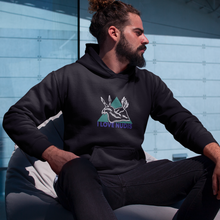 画像をギャラリービューアに読み込む, I LOVE NUDIS Nudibranch Hooded Sweatshirt in Black on male