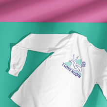 画像をギャラリービューアに読み込む, I LOVE NUDIS™ Long Sleeve Tee - White