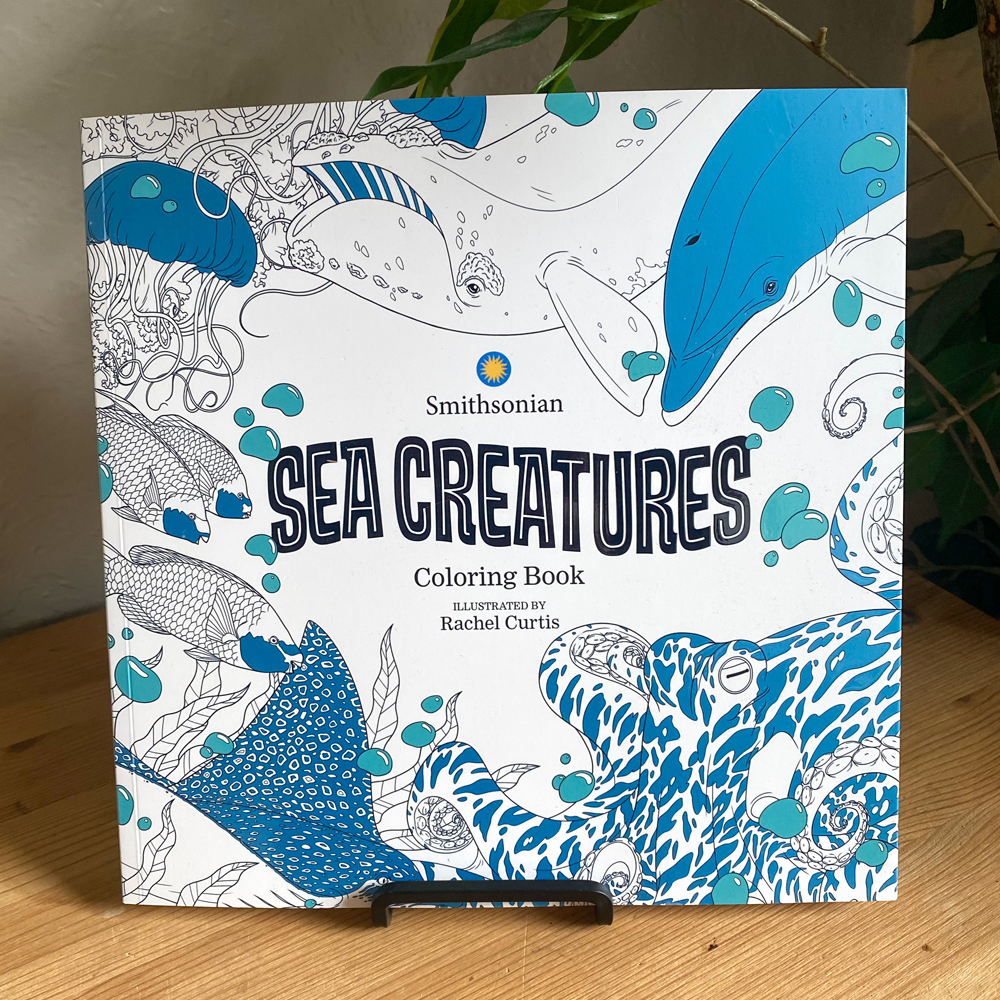 smithsonian sea monsters Sea Creatures: A Smithsonian Coloring Book – I LOVE NUDIS