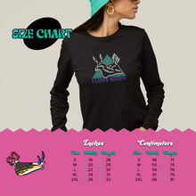 Load image into Gallery viewer, I LOVE NUDIS™ Long Sleeve Tee - Black
