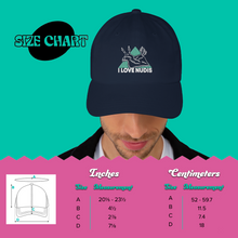 画像をギャラリービューアに読み込む, I LOVE NUDIS™ Nudibranch Dad Hat - Navy Blue