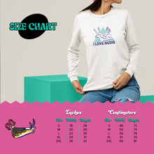 画像をギャラリービューアに読み込む, I LOVE NUDIS™ Long Sleeve Tee - White