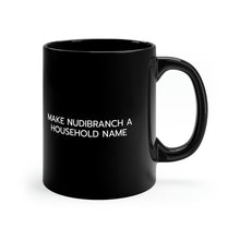 Load image into Gallery viewer, I LOVE NUDIS™ Nudibranch Ceramic Mug Black