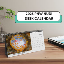 Load image into Gallery viewer, 2025 PNW XXX Nudibranch Table/Desktop Monthly Calendar
