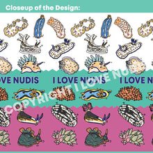 画像をギャラリービューアに読み込む, I LOVE NUDIS™ Colorful Nudibranch Collage Recycled Gift Wrapping Paper
