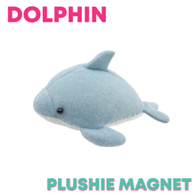 Load image into Gallery viewer, Dolphin Ocean Creature Plushie Magnets
