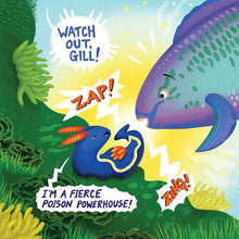 Load image into Gallery viewer, Nudi Gill: Poison Powerhouse of the Sea Nudibranch Children&#39;s Book
