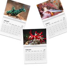 Load image into Gallery viewer, 2025 XXX Nudibranch Wall Monthly Calendar
