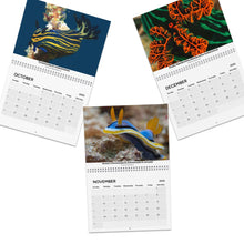 Load image into Gallery viewer, 2025 XXX Nudibranch Wall Monthly Calendar
