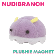 Load image into Gallery viewer, Nudibranch Ocean Creature Plushie Magnets
