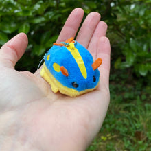 Load image into Gallery viewer, Nudibranch Plushie Keychain
