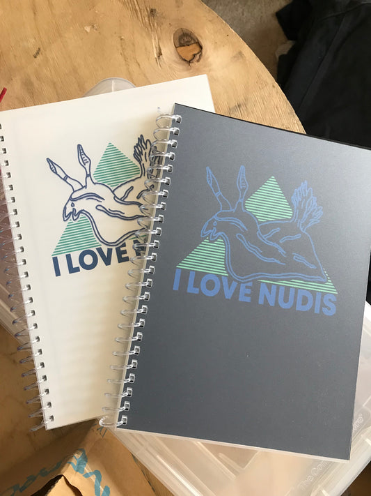 Waterproof I LOVE NUDIS™ Log Books